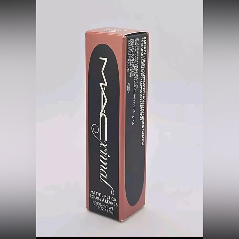 MAC Macximal Matte Lipstick 617 VELVET TEDDY New Release BOXED Authentic Full Sz